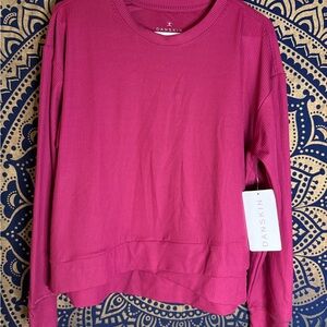 Danskin Women's Vibrant Pink Sweatshirt